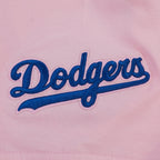 MLB LOS ANGELES DODGERS CLASSIC CHENILLE WOMEN'S BODYCON DRESS (PINK)