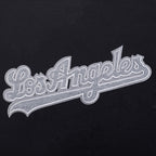 MLB LOS ANGELES DODGERS REVERSE FRENCH TERRY WOMEN'S FLEECE CREWNECK (BLACK)