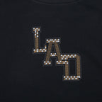 MLB LOS ANGELES DODGERS RENEGADE WOMEN'S FLC CREWNECK (BLACK)