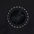 MLB LOS ANGELES DODGERS RENEGADE WOMEN'S FLC CREWNECK (BLACK)