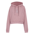 MLB LOS ANGELES DODGERS WASHED CLASSIC WOMEN'S ENZYME WASH FT CROPPED (WASHED MAUVE)