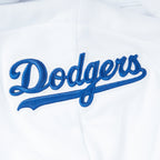 MLB LOS ANGELES DODGERS WINGSPAN CHANDAIL À CAPUCHON COURT EN MOLLETON POUR FEMME (BLANC)