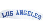 MLB LOS ANGELES DODGERS WINGSPAN CHANDAIL À CAPUCHON COURT EN MOLLETON POUR FEMME (BLANC)