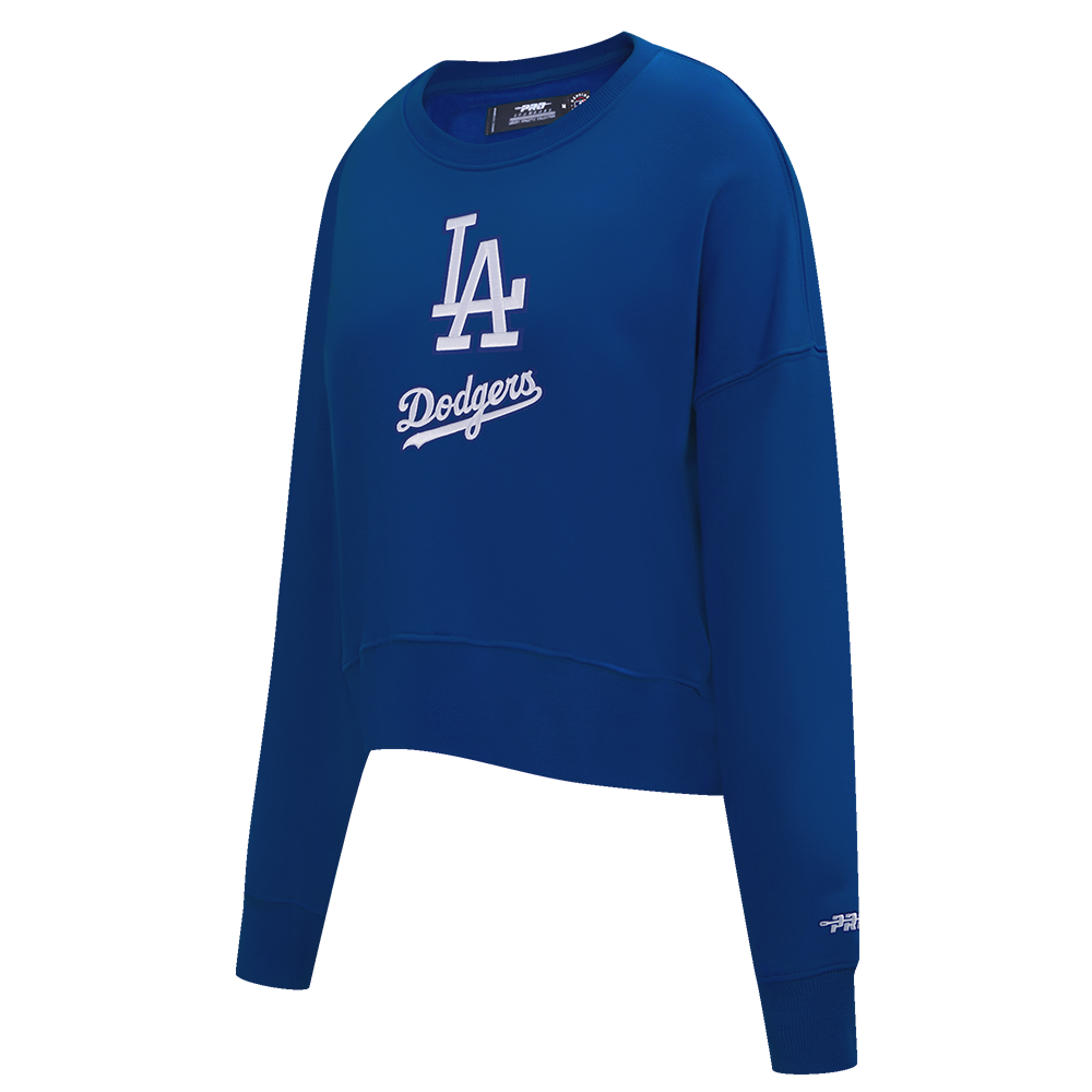 MLB LOS ANGELES DODGERS PLAYBACK WOMEN'S CREWNECK (DODGER BLUE)