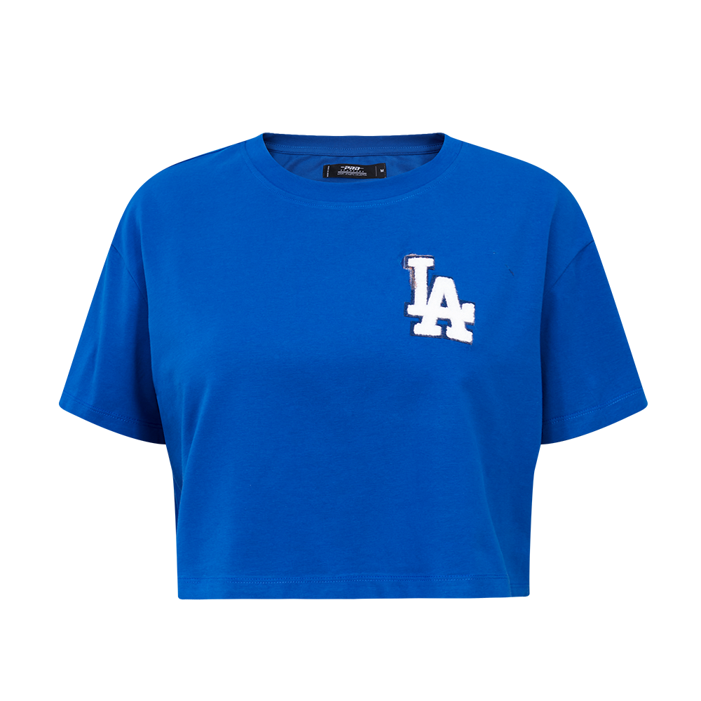 MLB LOS ANGELES DODGERS CLASSIC HAUT À COUPE CARRÉE POUR FEMME (BLEU DODGER)