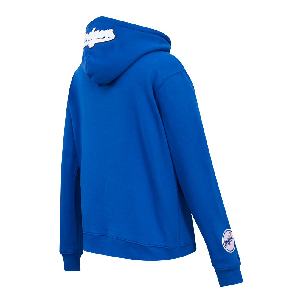 MLB LOS ANGELES DODGERS CLASSIC WOMEN'S PULLOVER HOODIE (DODGER BLUE)