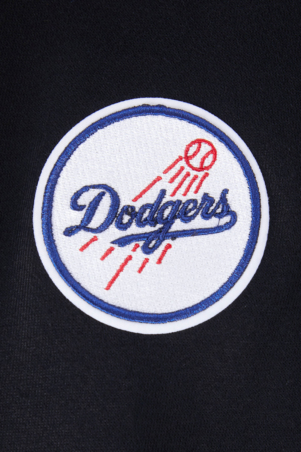 MLB LOS ANGELES DODGERS CLASSIC WOMEN'S CREWNECK (BLACK)
