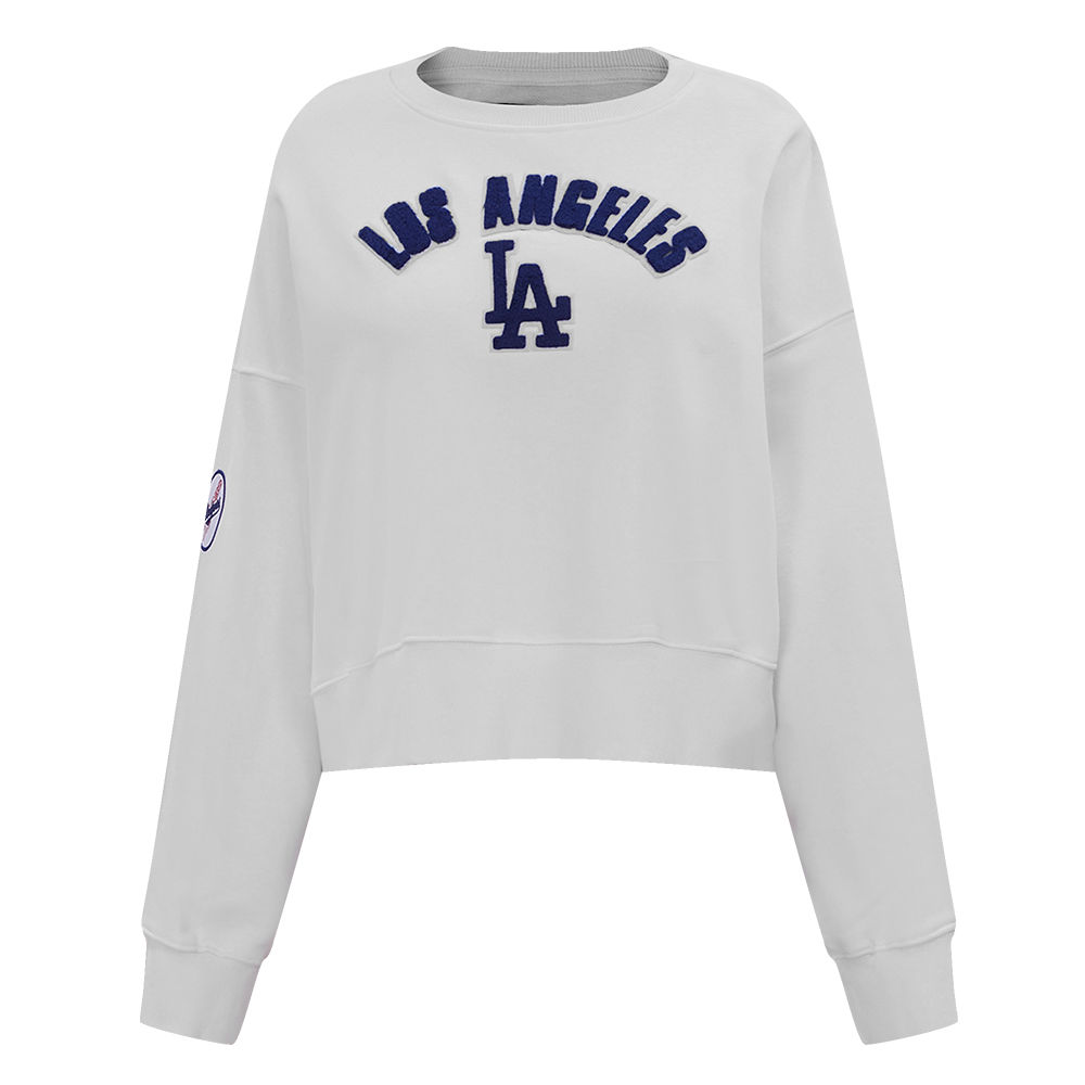 MLB LOS ANGELES DODGERS CLASSIC CHANDAIL À COL ROND POUR FEMME (BLANC)