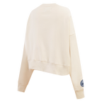 MLB LOS ANGELES DODGERS VARSITY BLUES WOMEN'S CREWNECK (LINEN)