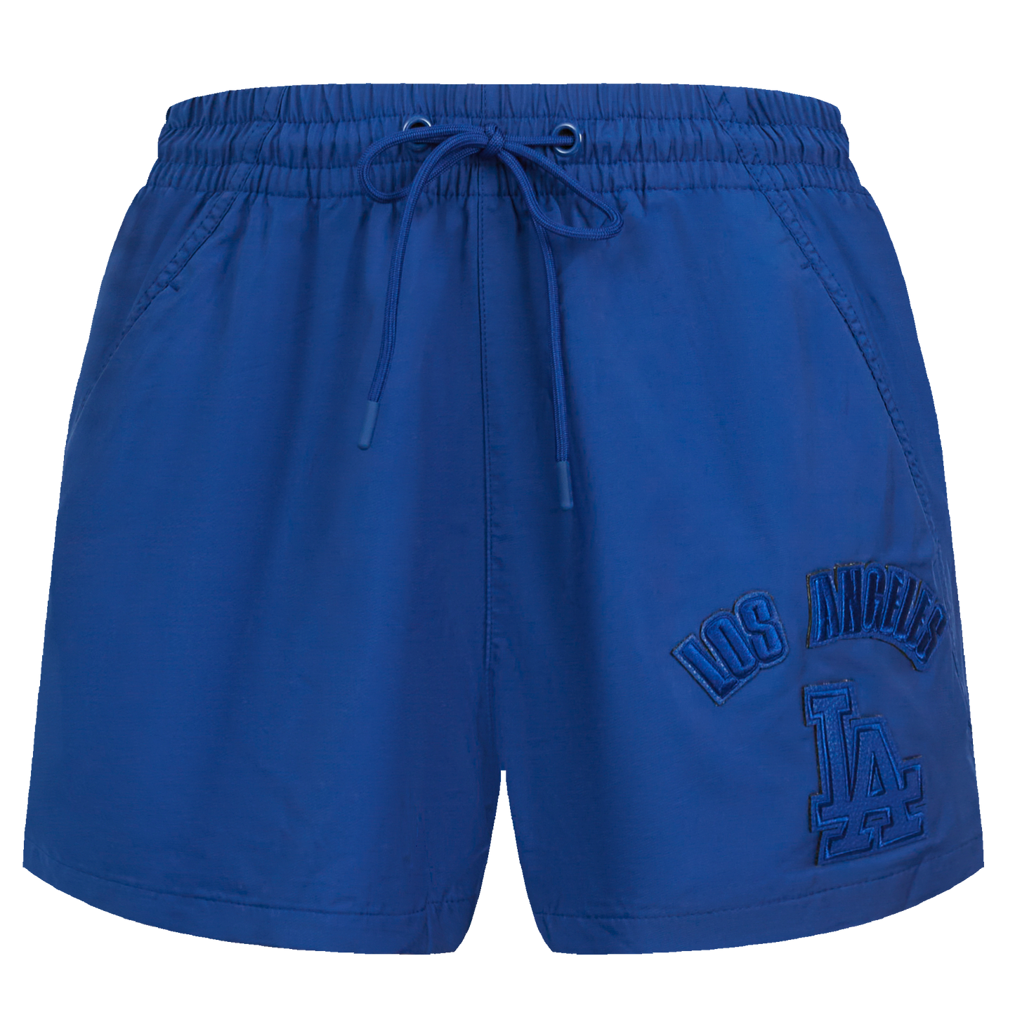 MLB LOS ANGELES DODGERS TRIPLE TONAL W WOVEN WOMEN'S SHORT (DODGER BLUE)