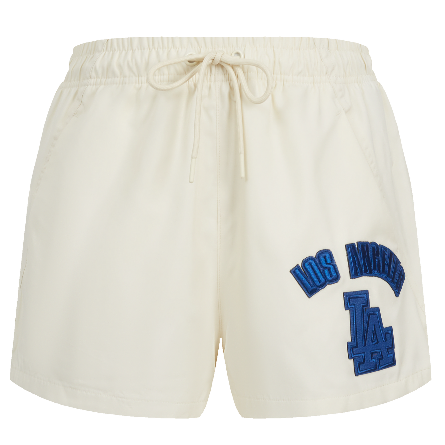 MLB LOS ANGELES DODGERS TRIPLE TONAL W WOVEN WOMEN'S SHORT (EGGSHELL)