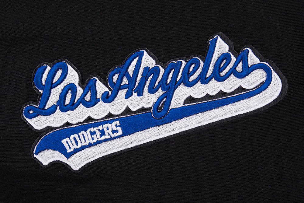 MLB LOS ANGELES DODGERS SCRIPT TAIL LEGGING EN JERSEY À TAILLE HAUTE POUR FEMME (NOIR)