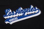 MLB LOS ANGELES DODGERS SCRIPT TAIL LEGGING EN JERSEY À TAILLE HAUTE POUR FEMME (NOIR)