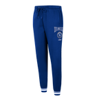 MLB LOS ANGELES DODGERS CREST EMBLEM WOMEN'S RIB FLC SWEATPANT (DODGER BLUE)
