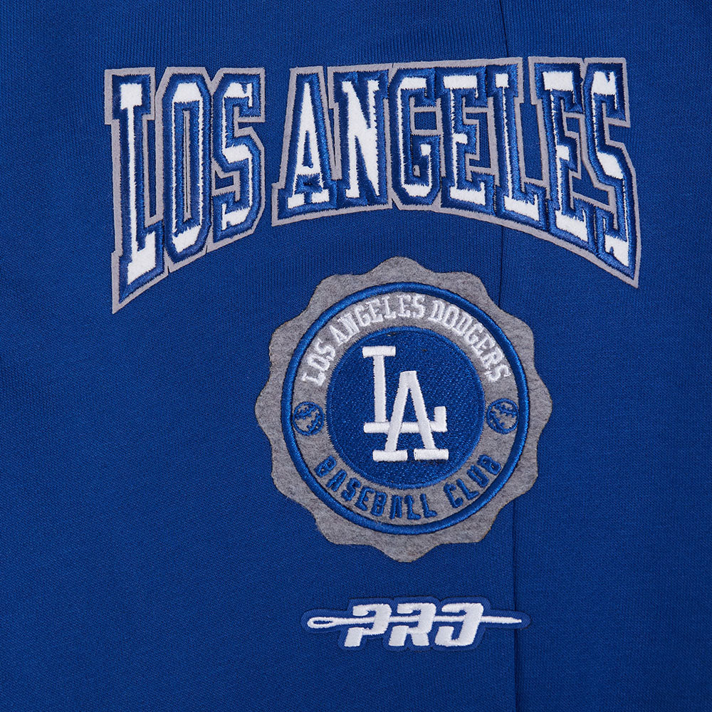MLB LOS ANGELES DODGERS CREST EMBLEM WOMEN'S RIB FLC SWEATPANT (DODGER BLUE)