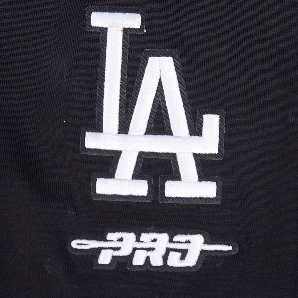 MLB LOS ANGELES DODGERS CLASSIC CHENILLE WOMEN'S HW JERSEY LEGGING (BLACK)