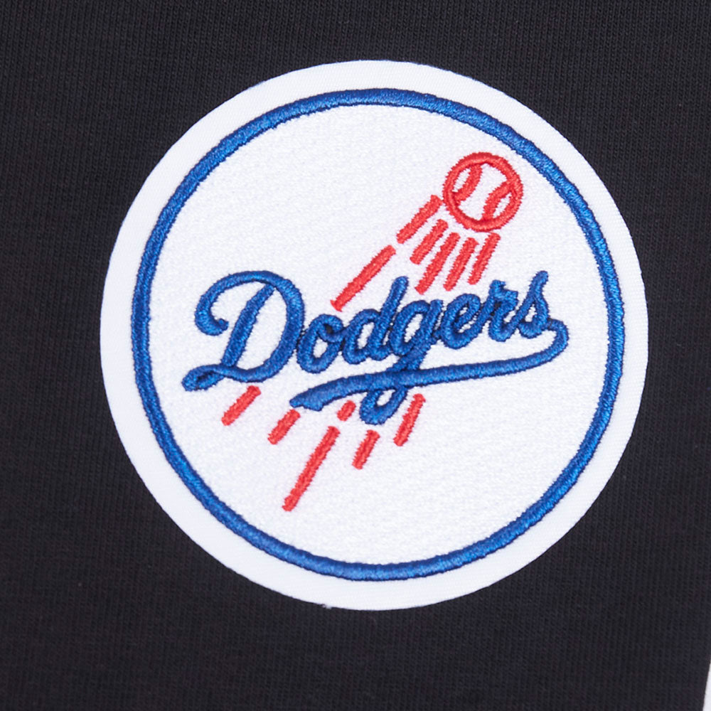 MLB LOS ANGELES DODGERS CLASSIC CHENILLE WOMEN'S HW JERSEY LEGGING (BLACK)