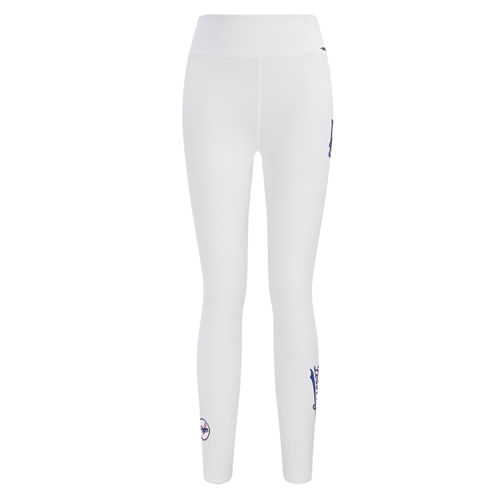 MLB LOS ANGELES DODGERS CLASSIC WOMEN'S JERSEY LEGGING (WHITE)