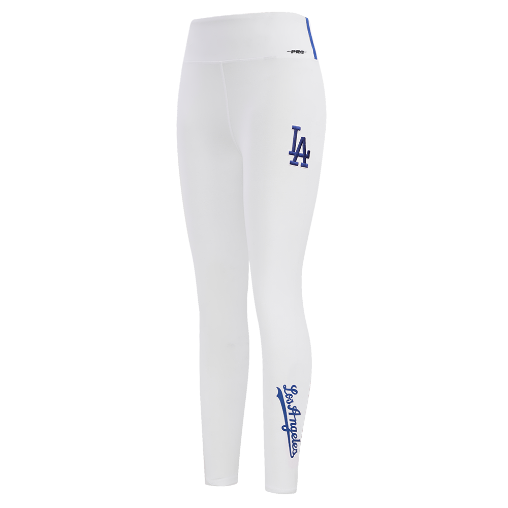 MLB LOS ANGELES DODGERS CLASSIC WOMEN'S JERSEY LEGGING (WHITE)