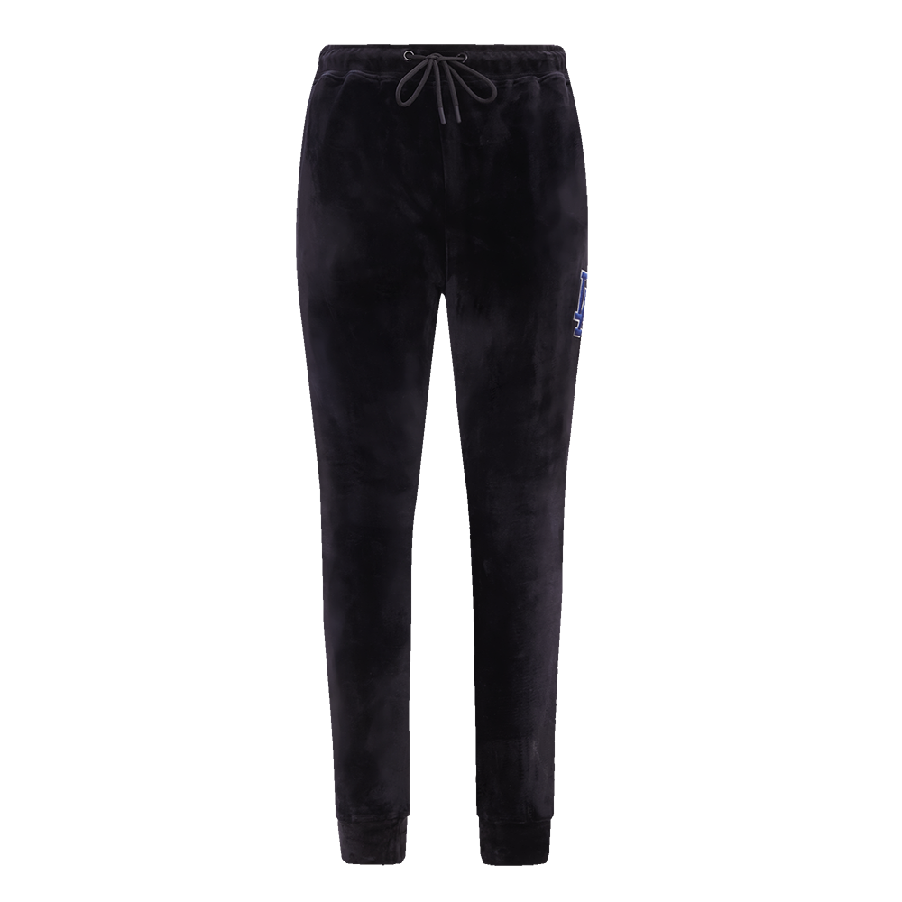 MLB LOS ANGELES DODGERS CLASSIC WOMEN'S VELOUR JOGGER (BLACK)