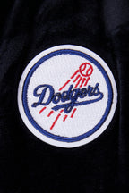 MLB LOS ANGELES DODGERS CLASSIC WOMEN'S VELOUR JOGGER (BLACK)