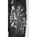 MLB LOS ANGELES DODGERS SKETCHBOOK BLOUSON DE CUIR POUR FEMME (NOIR)