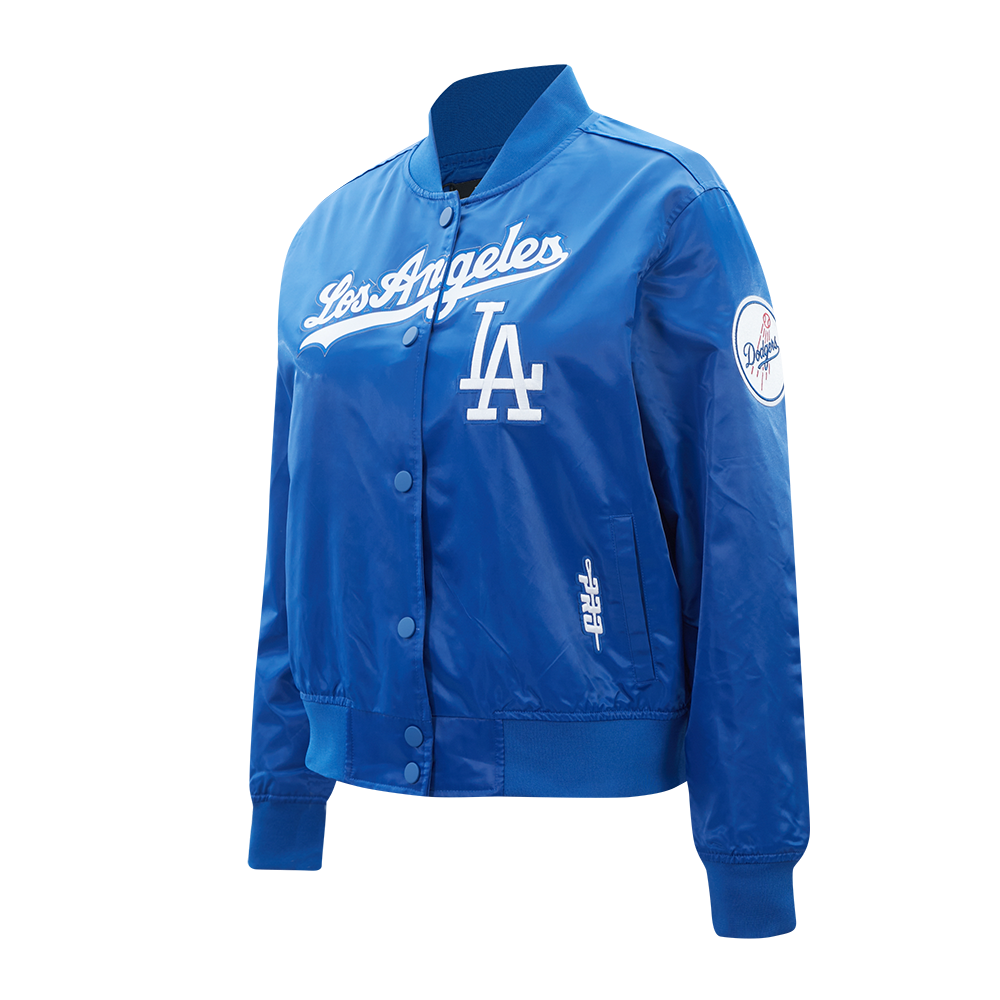MLB LOS ANGELES DODGERS CLASSIC CHENILLE WOMEN'S COAT (DODGER BLUE)