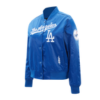 MLB LOS ANGELES DODGERS CLASSIC CHENILLE WOMEN'S COAT (DODGER BLUE)