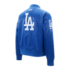 MLB LOS ANGELES DODGERS CLASSIC CHENILLE WOMEN'S COAT (DODGER BLUE)