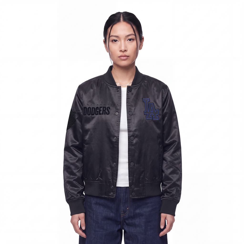 MLB LOS ANGELES DODGERS ECLIPSE WOMEN'S COAT (BLACK)