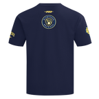 MLB MILWAUKEE BREWERS CITY ARCH HAUT EN JERSEY SIMPLE POUR HOMME (MARINE MINUIT)