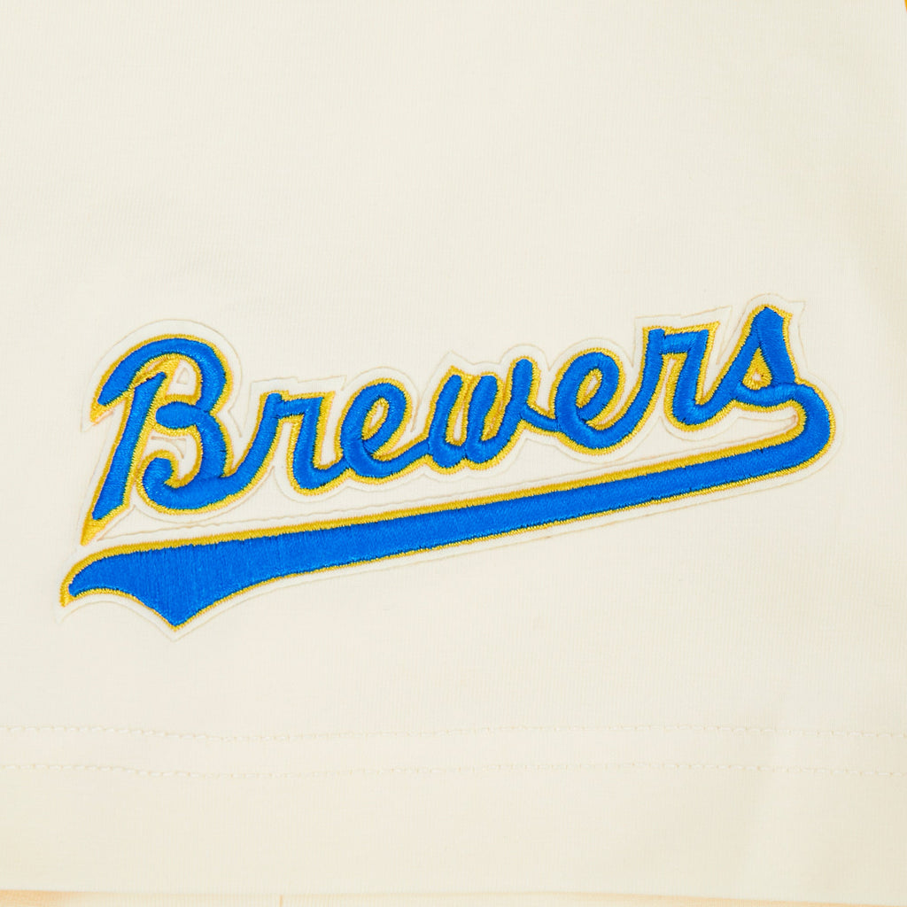 MLB MILWAUKEE BREWERS RETRO CLASSICS MEN'S SHIRT (EGGSHELL)