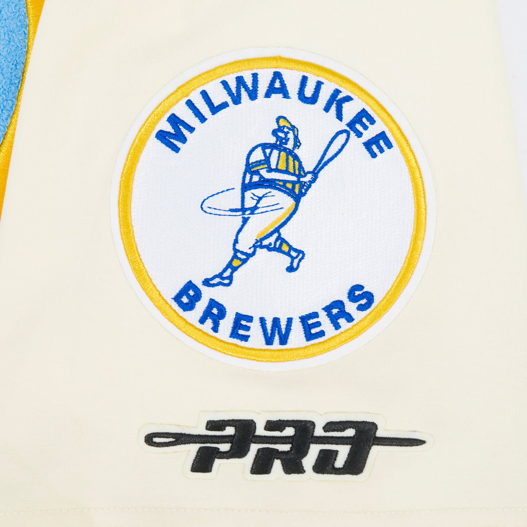 MLB MILWAUKEE BREWERS RETRO CLASSICS MEN'S SHIRT (EGGSHELL)