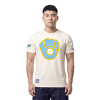 MLB MILWAUKEE BREWERS RETRO CLASSICS MEN'S SHIRT (EGGSHELL)