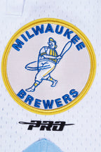 MLB MILWAUKEE BREWERS RETRO CLASSIC MEN'S 2.0 SHORT (UNIVERSITY BLUE)