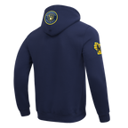 MLB MILWAUKEE BREWERS CITY ARCH CHANDAIL À CAPUCHON EN MOLLETON POUR HOMME (MARINE MINUIT)