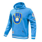 MLB MILWAUKEE BREWERS RETRO CLASSICS MEN'S SWEATSHIRT (UNIVERSITY BLUE)