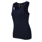 MLB MILWAUKEE BREWERS TRIPLE TONAL CAMISOLE DOS NAGEUR À COUPE DÉCONTRACTÉE POUR FEMME (MARINE MINUIT)