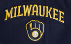 MLB MILWAUKEE BREWERS CLASSIC PANTALON OUATÉ EN MOLLETON POUR FEMME (MARINE MINUIT)