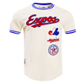 MLB MONTREAL EXPOS RETRO CLASSIC MEN'S TOP (EGGSHELL/ ROYAL BLUE)