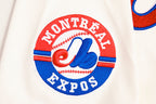 MLB MONTREAL EXPOS RETRO CLASSIC MEN'S TOP (EGGSHELL/ ROYAL BLUE)