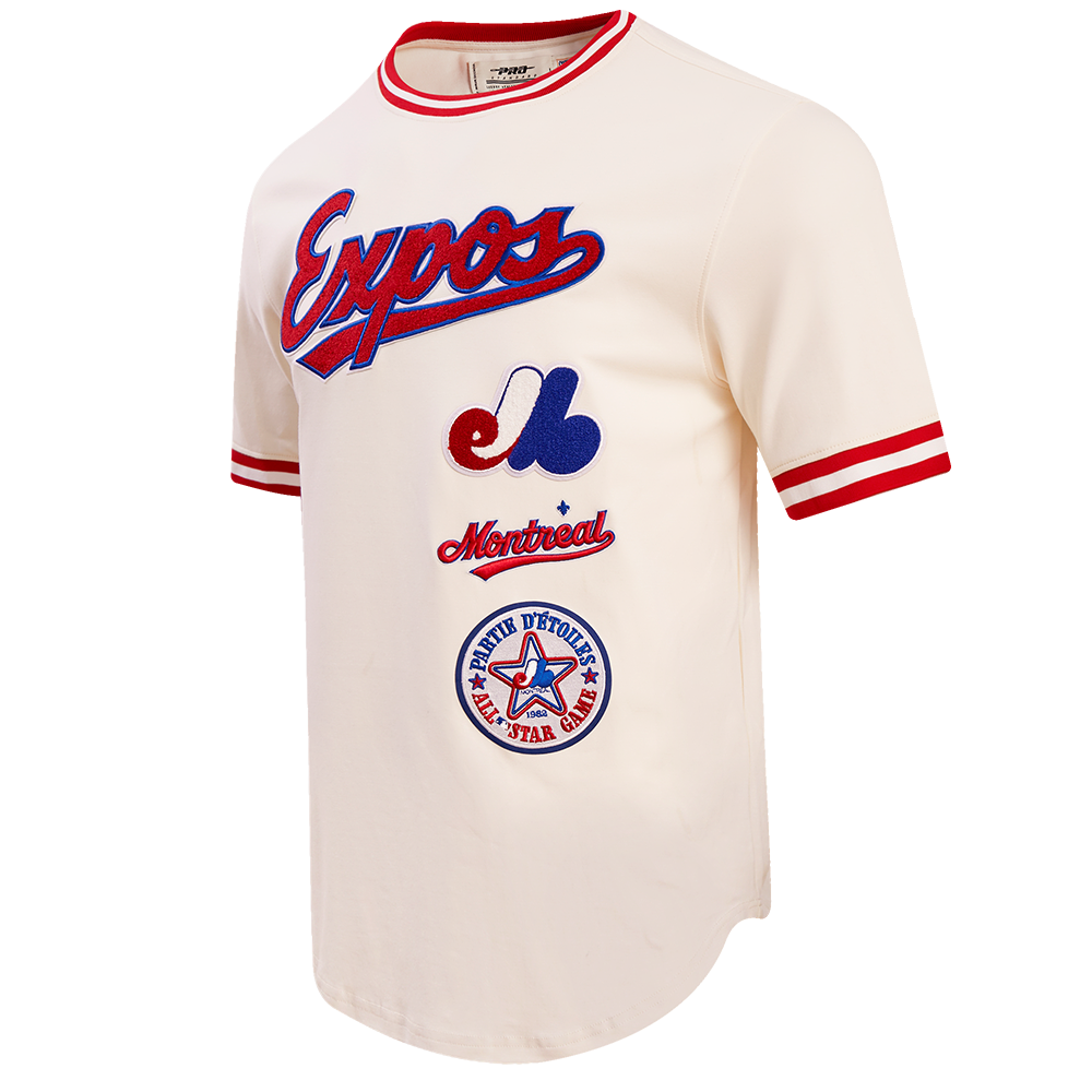 MLB MONTREAL EXPOS RETRO CLASSIC MEN'S TOP (EGGSHELL/ RED)
