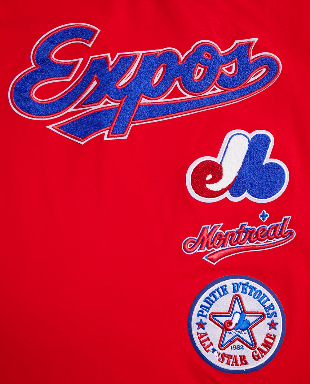 MLB MONTREAL EXPOS RETRO CLASSIC MEN'S TOP (RED)