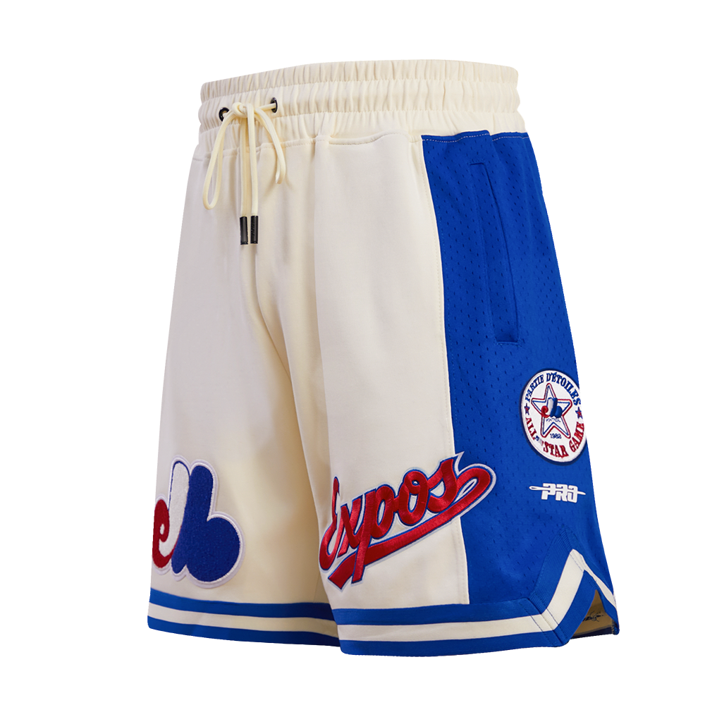 MLB MONTREAL EXPOS RETRO CLASSIC MEN'S 2.0 SHORT (EGGSHELL/ ROYAL BLUE)