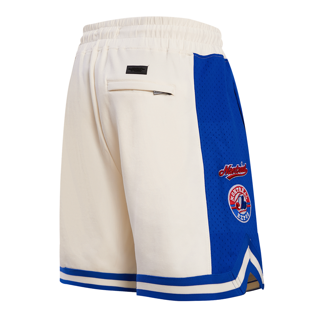 MLB MONTREAL EXPOS RETRO CLASSIC MEN'S 2.0 SHORT (EGGSHELL/ ROYAL BLUE)