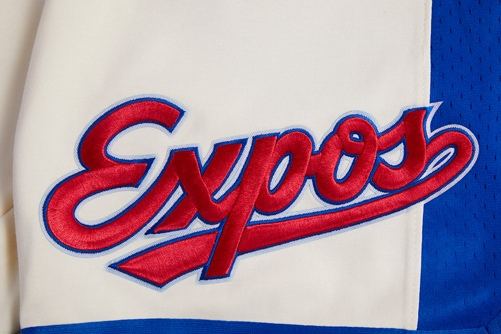 MLB MONTREAL EXPOS RETRO CLASSIC MEN'S 2.0 SHORT (EGGSHELL/ ROYAL BLUE)