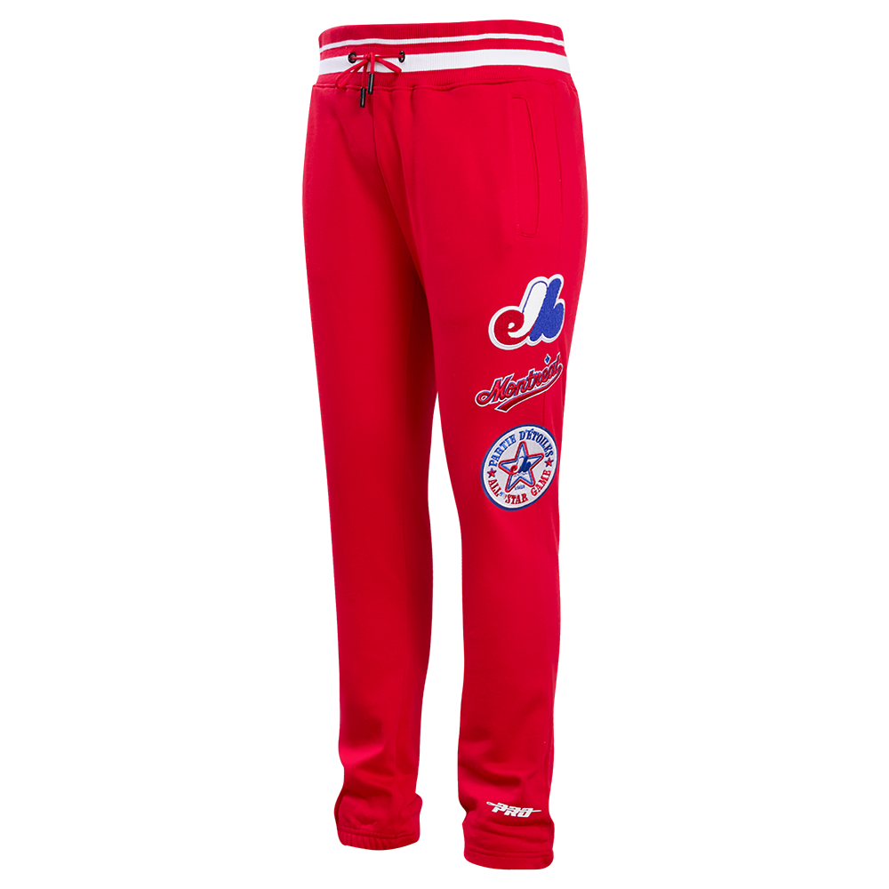 MLB MONTREAL EXPOS RETRO CLASSIC MEN'S SWEATPANT (RED)