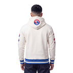 MLB MONTREAL EXPOS RETRO CLASSICS MEN'S PULLOVER HOODIE (EGGSHELL/ROYAL BLUE)