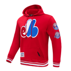MLB MONTREAL EXPOS RETRO CLASSICS MEN'S PULLOVER HOODIE (RED)