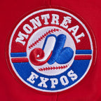 MLB MONTREAL EXPOS RETRO CLASSICS MEN'S PULLOVER HOODIE (RED)